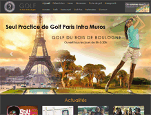 Tablet Screenshot of golfduboisdeboulogne.fr